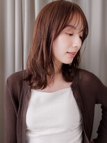 カバーヘア ブリス 戸田公園西口店(COVER HAIR bliss)&nbsp;クラゲヘアー抜け感韓国風小顔ロングウルフY戸田公園30代40代