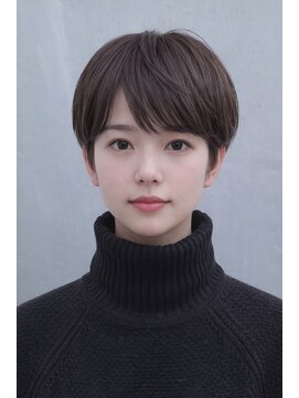 メモリーズ 水天宮前店(Memories) 小顔ひし形似合わせカットショート白髪染め白髪ぼかしリタッチ