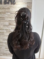 カペリ デ アーテ(Capelli di arte)&nbsp;カチモリハーフアップ