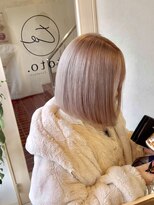 トト 船橋店(toto.)&nbsp;◇ココアブラウンボルドーミディアムレイヤーウルフカット[船橋]