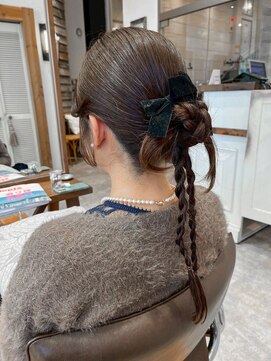ルチア ヘア ステラ 京都店(Lucia hair stella) ヘアセット/結婚式お呼ばれヘアヘアアレンジ京都/河原町