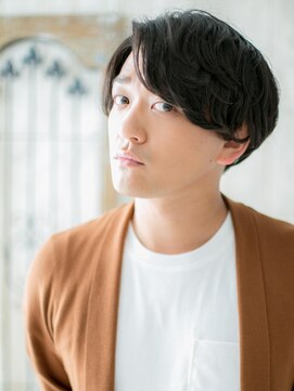 モッズヘアメン 札幌月寒店(mod's hair men) 20代30代重め刈り上げない黒髪カルマパーママッシュq札幌月寒