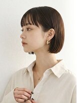 キビト(kibito) 新宿曙橋若松河田ミニボブショートボブ艶白髪染め20代30代40代