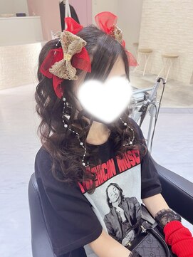 ヘアセットクラン リリー 東梅田店(hair set Clan lily) 高めツイン