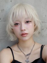 プネル(punel)&nbsp;原宿　ホワイトブロンド　ブロンドベージュ　ケアブリーチ