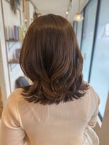 エース 糸島店(ase.) 重めくびれボブ