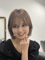 ザ アクネ 岡崎竜美丘店(THE ACNE) 韓国ボブ_顔周りカット