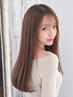 【艶髪】グリッターボンド縮毛矯正＋カット ￥17,900