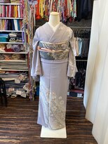 道後着物 訪問着レンタル