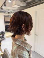 パトゥ 京都四条烏丸(patou) 無造作ボブパーマ
