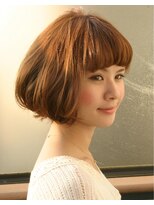 リノヘア プラス 関内店(RINO hair＋) RINO♪お手入れ簡単☆ナチュラルキュートボブ☆