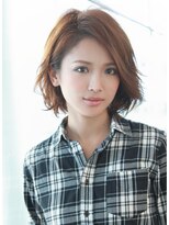 グランマッシュ(GRANMASH)&nbsp;無造作に決まるパーマボブ