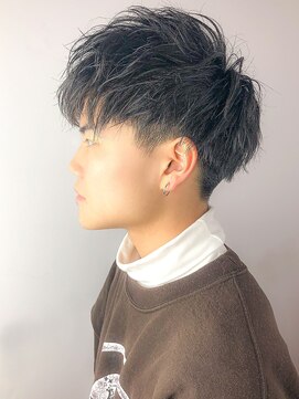 フルショウ アシヤ(FURUSHO ASHIYA) 【FURUSHO  ashiya 來本康男】ニュアンスパーマ　2ブロック