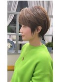 【Hair Make I`ll 奈良】 ハイライトクビレショート