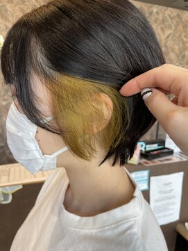 ガレリアエレガンテ 西尾店(GALLARIAElegante) イヤリングカラー＊淡いイエロー