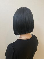 ネイヴスヘアー 福工大駅前店(Neivs Hair) 切りっぱなしボブ