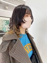 ギグスダブル 栄久屋大通店(gigs double)&nbsp;ウルフカット/インナーカラー
