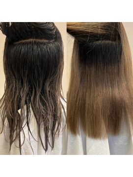 アリレイナ 久里浜店(ARIREINA) ブリーチ毛ストレート