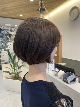 ラランジェ 緑井店(LARANJE) ショートボブ