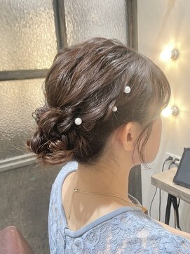 ミリ 千歳烏山(Mili CARE&SPA) シニヨンアレンジ