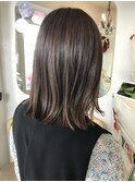 ローコントラストのハイライトくびれボブカラーが上手い美容室