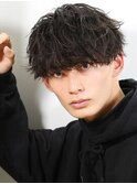 無造作ツイストスパイラルマッシュ