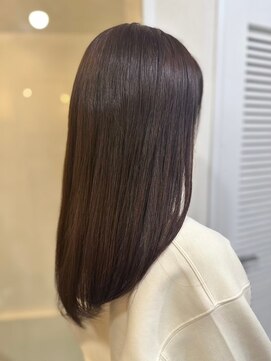 ソイクフ 高田馬場店(SOY-KUFU) 黒髪スタイルレイヤーカットウェーブヘア