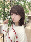 【THEOSCAR印南】大人可愛い外ハネボブミディ