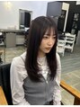 グリードヘアー(greed hair)&nbsp;トレンドのハイレイヤーカット×透明感のあるダークモカ