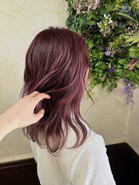 ヘアーズ ラブリージョブリー(hair's Lovely Jubbly) 【玉木】カシスピンク