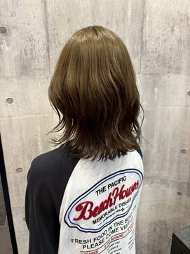 アース 熊本下通店(HAIR & MAKE EARTH) ミディアムレイヤー