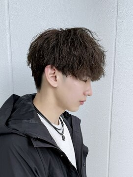 ボンドストーリールミエール(Bond Story lumiere) 名古屋/メンズマッシュ/ツイストスパイラル/アッシュブラウン