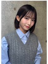 ロンド 銀座(Lond)&nbsp;◆くびれヘア/アプリコットオレンジ/韓国/ボブ/レイヤー/前髪16