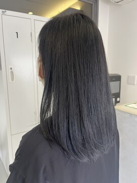 シャルヘアーデザイン(Shall hair design) ブルーブラック