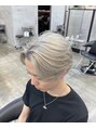 レガロヘアアトリエ(REGALO hair atelier) メンズカット+ブリーチカラー【水戸/赤塚】