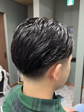 スタンドバーバー 柏(STAND BARBER) MEN’S HAIR/サーフカール/刈り上げセンターパート/柏/柏駅
