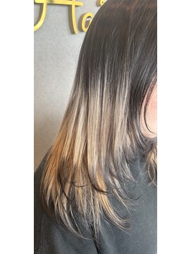 リアヘアー(Li'a hair) グラデーションエンドカラー