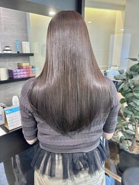 ケンジ 横浜(KENJE) グレージュ/艶髪/暗髪/透明感/トリートメント