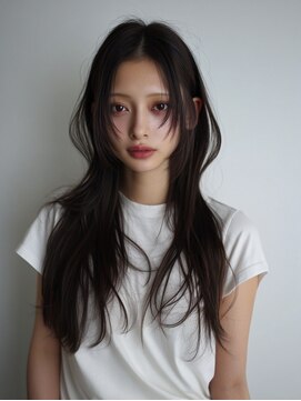 レリーアンテ 大阪梅田(Rely ante) ホワイトグレージュ/デジタルパーマ/チェリーブラウン/西梅田