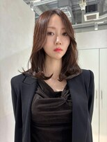 モンルル プル(mon loulou + plus) レイヤーカット、顔まわりレイヤー、韓国風レイヤー