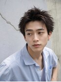 《セットを簡単に》ベリーショート/クロップスタイル/メンズ