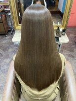 エヌトゥーナ 表参道(Ntuna) オリーブベージュ×髪質改善ケラチントリートメント