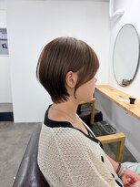 シー 自由が丘(sii.)&nbsp;上品ショートボブ/コンパクトショート/丸みショート