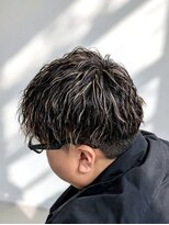 エクラート メン 仙台(ECLART men.)&nbsp;仙台 メンズ ハイライトメッシュ ツイスパ