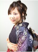 成人式・卒業式などでのハーフアップ★