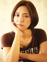 ヘアーワークスクリエイション&nbsp;しっとり内巻きショートボブで！！