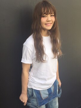 エヴァー(ever) ハイライトベージュカラー♪【ever原宿/表参道】