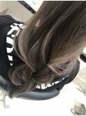 【crea座間】Wカラーペールラベンダーxモノクロームグレー_cr208
