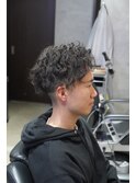 もじゃもじゃパーマ