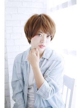 アルネ プラスエヌ(ARNE+n) 20代30代40代　重ため無造作ショート【近江八幡】